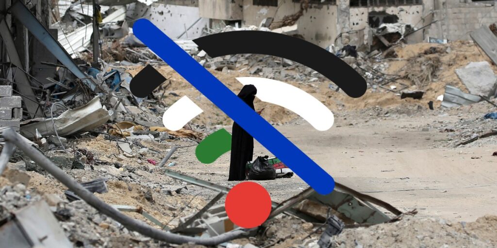 Israel opposes rebuilding Gaza's Internet access because terrorists could access the Internet