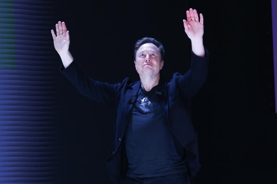 CANNES, FRANCE - JUNE 19: Elon Musk attends the session 